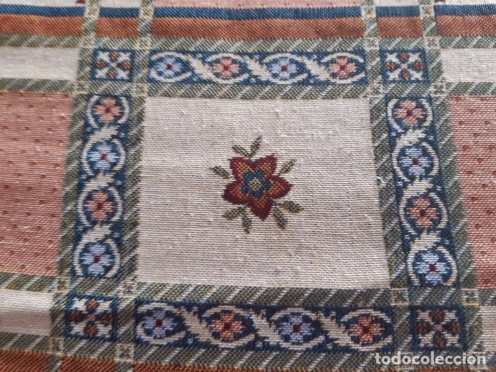 Antig&uuml;edades: COLCHA DE DOS CARAS PARA CAMA DE 150. - Foto 12