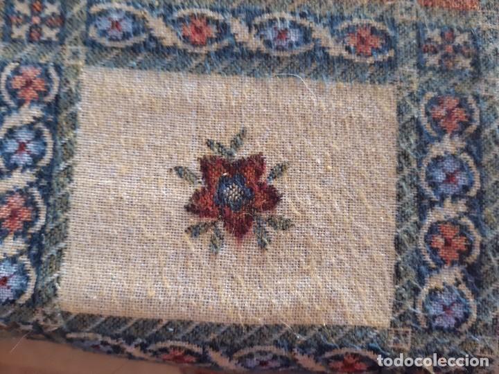 Antig&uuml;edades: COLCHA DE DOS CARAS PARA CAMA DE 150. - Foto 14