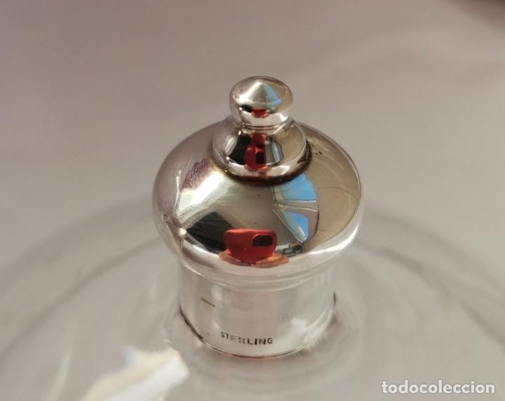 Antig&uuml;edades: Bombonera Cristal y plata . - Foto 3
