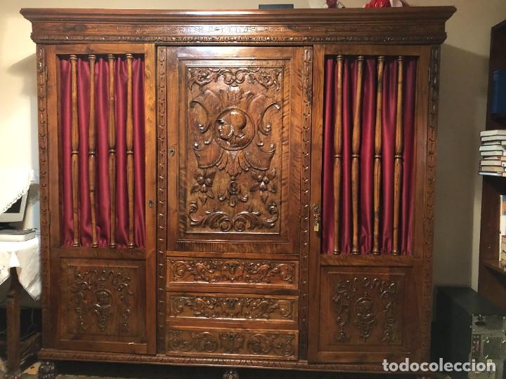 Antig&uuml;edades: ARMARIO DE DESPACHO - Foto 1