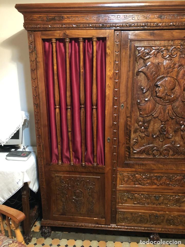 Antig&uuml;edades: ARMARIO DE DESPACHO - Foto 5