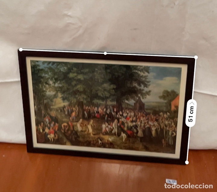 Antig&uuml;edades: CUADRO LAMINA DE &Eacute;POCA - Foto 3