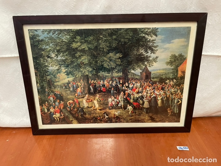 Antig&uuml;edades: CUADRO LAMINA DE &Eacute;POCA - Foto 1