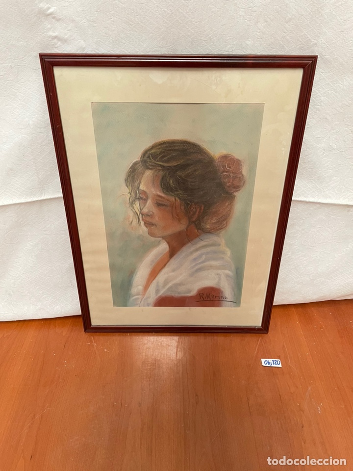 Antig&uuml;edades: CUADRO MUJER CON LAMENTOS - Foto 1