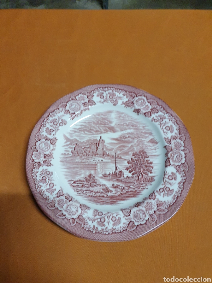 Antig&uuml;edades: Plato Porcelana Inglesa - Foto 2