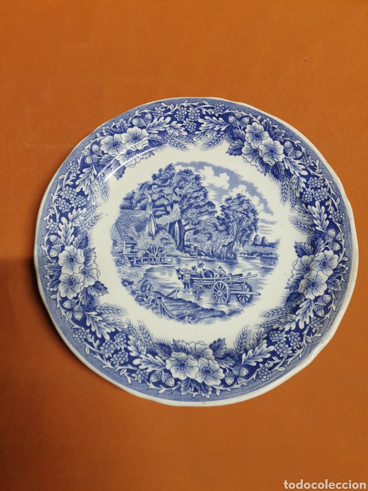 Antig&uuml;edades: Plato Porcelana - Foto 1