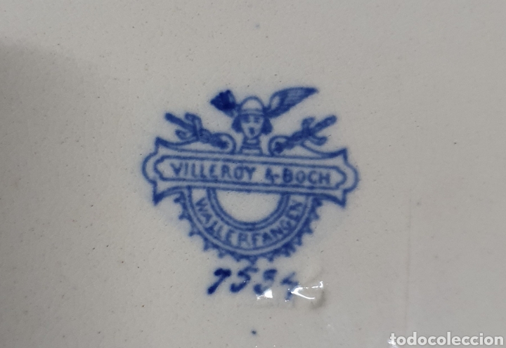 Antig&uuml;edades: Plato Porcelana - Foto 3