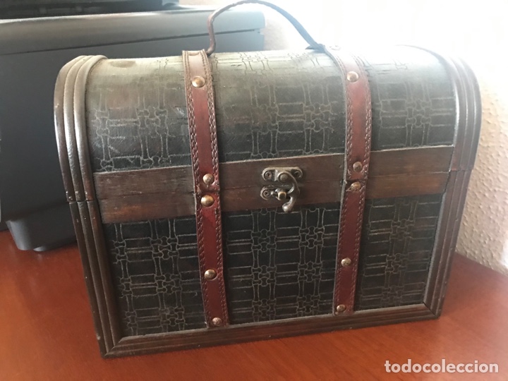 Antig&uuml;edades: Fant&aacute;stica caja malet&iacute;n - Foto 3