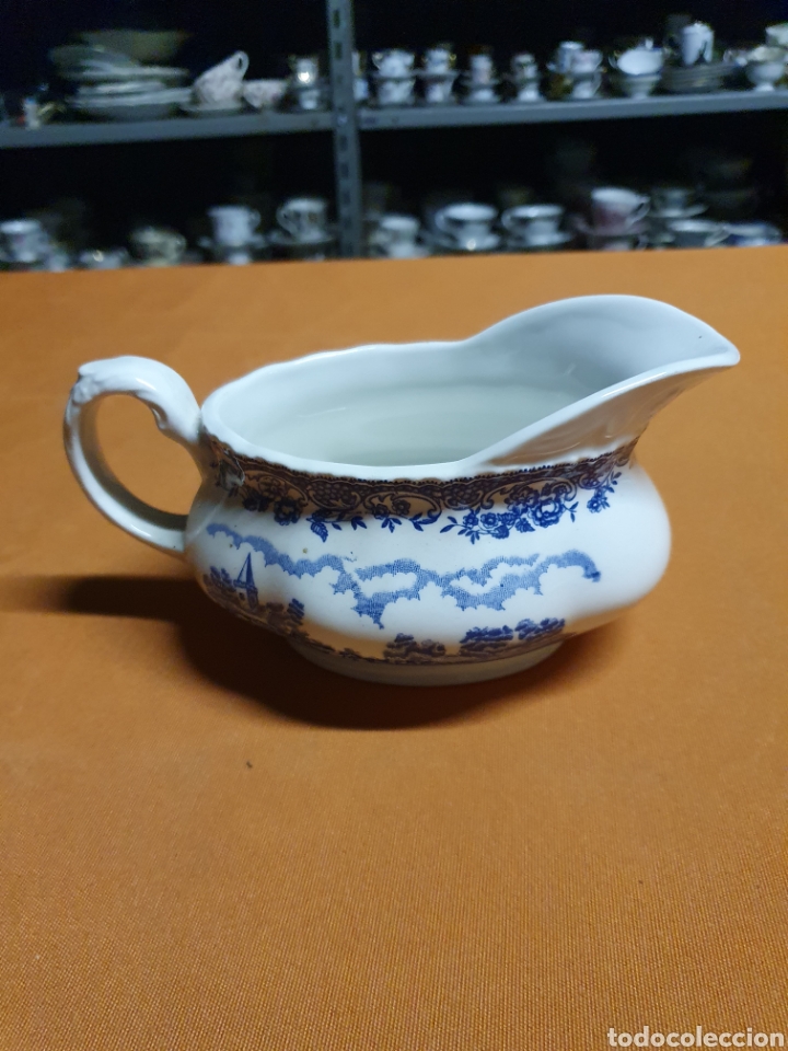 Antig&uuml;edades: Salsera Porcelana Inglesa - Foto 1