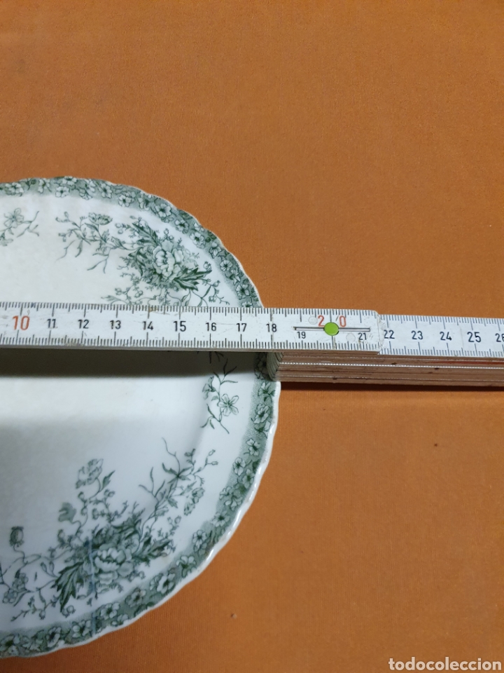 Antig&uuml;edades: Plato Porcelana - Foto 2