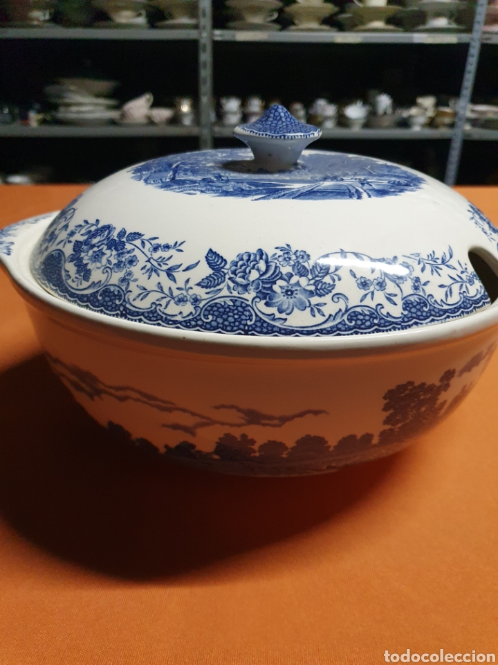 Antig&uuml;edades: Sopera Porcelana Inglesa - Foto 2