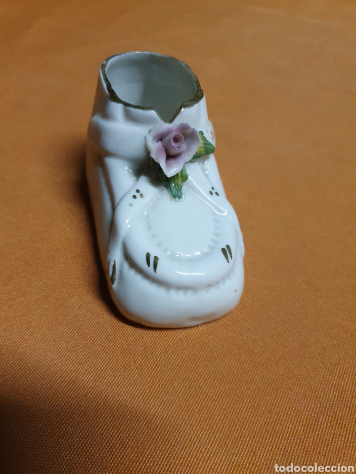 Antig&uuml;edades: Zapato Porcelana - Foto 2