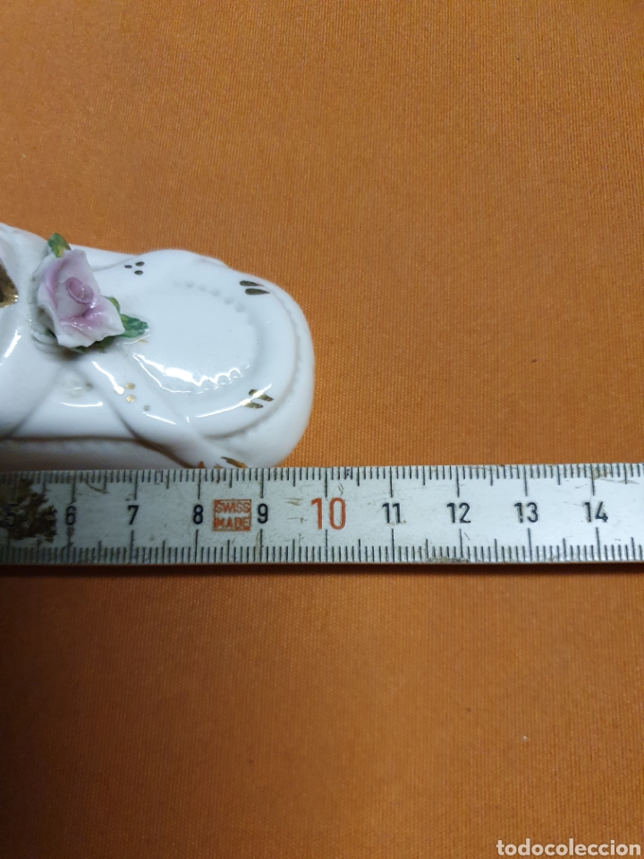 Antig&uuml;edades: Zapato Porcelana - Foto 3