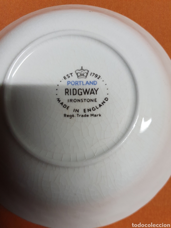 Antig&uuml;edades: Cuenco Porcelana Inglesa - Foto 3