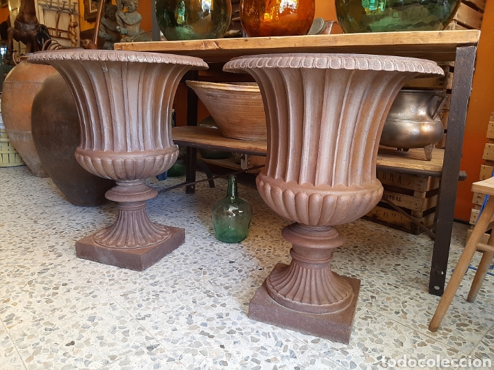 Antig&uuml;edades: Extraodinario macetero antiguo - Foto 2