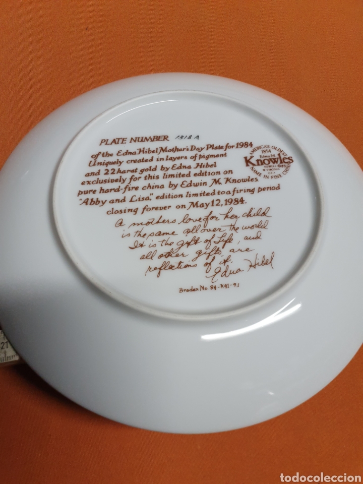 Antig&uuml;edades: Plato Porcelana colecci&oacute;n - Foto 3