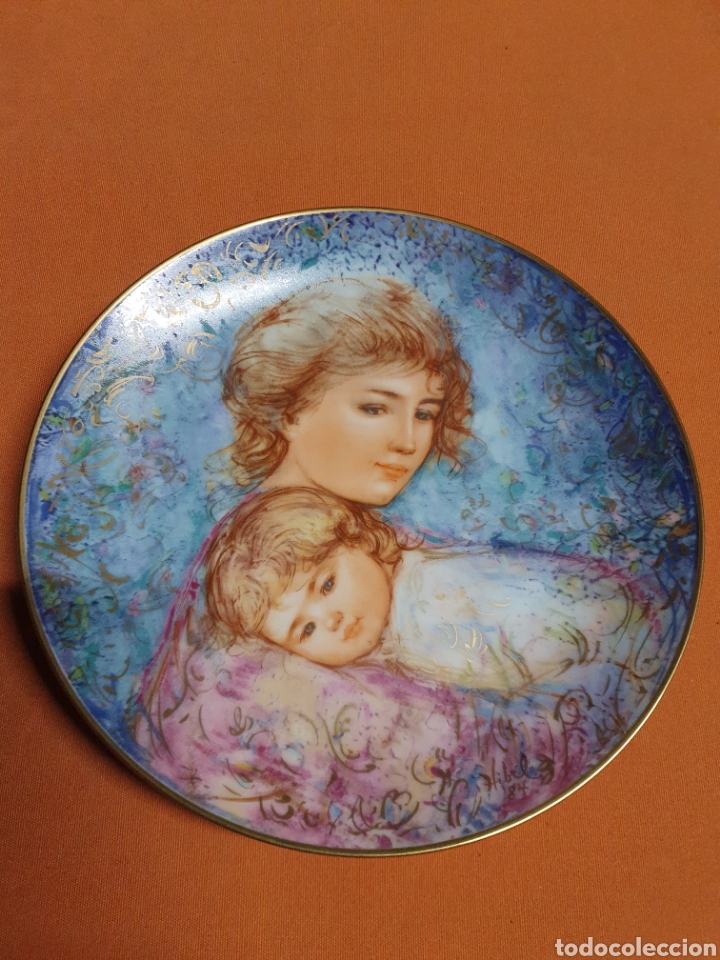 Antig&uuml;edades: Plato Porcelana colecci&oacute;n - Foto 1