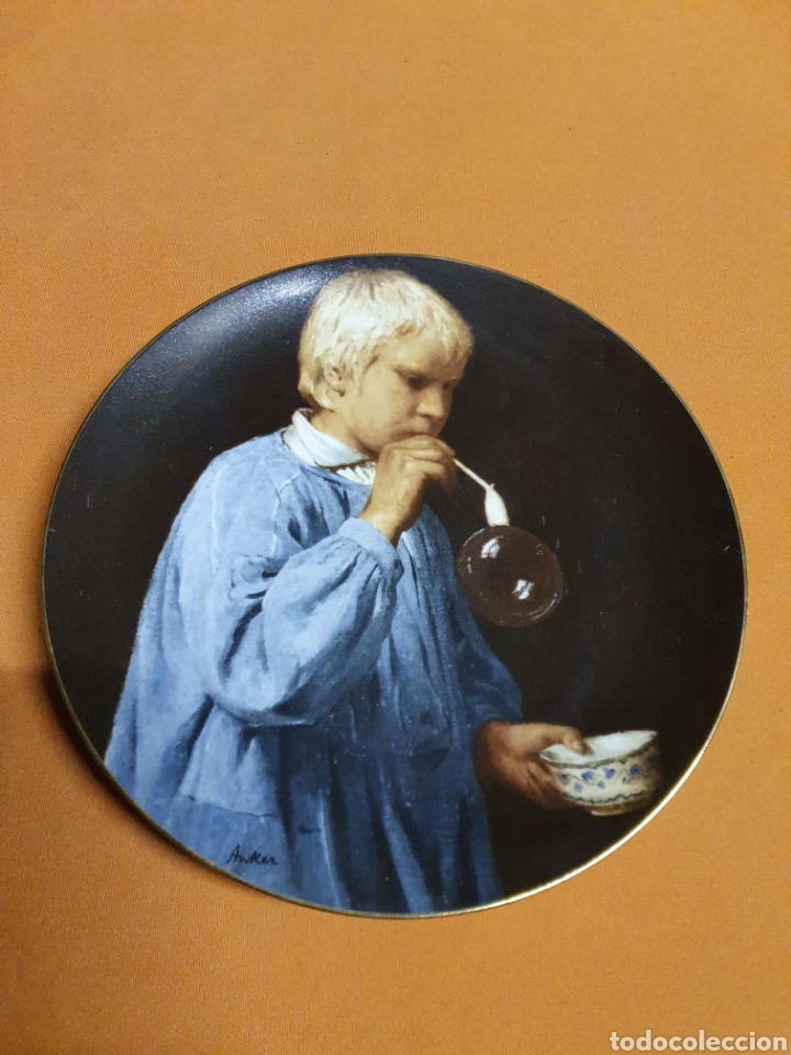 Antig&uuml;edades: Plato Porcelana - Foto 1
