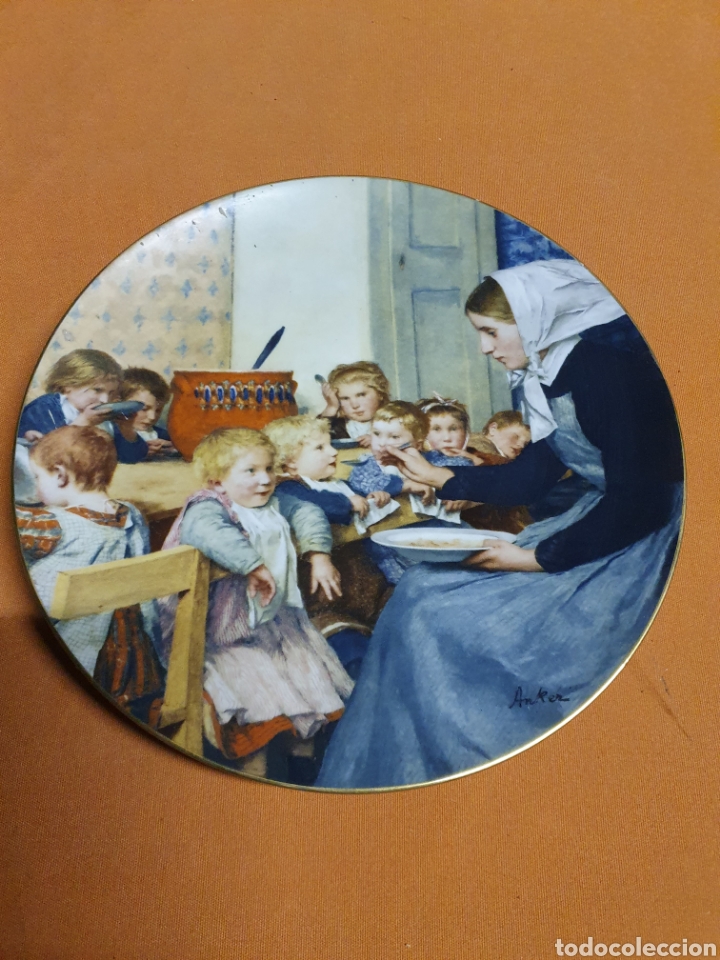 Antig&uuml;edades: Plato Porcelana - Foto 1