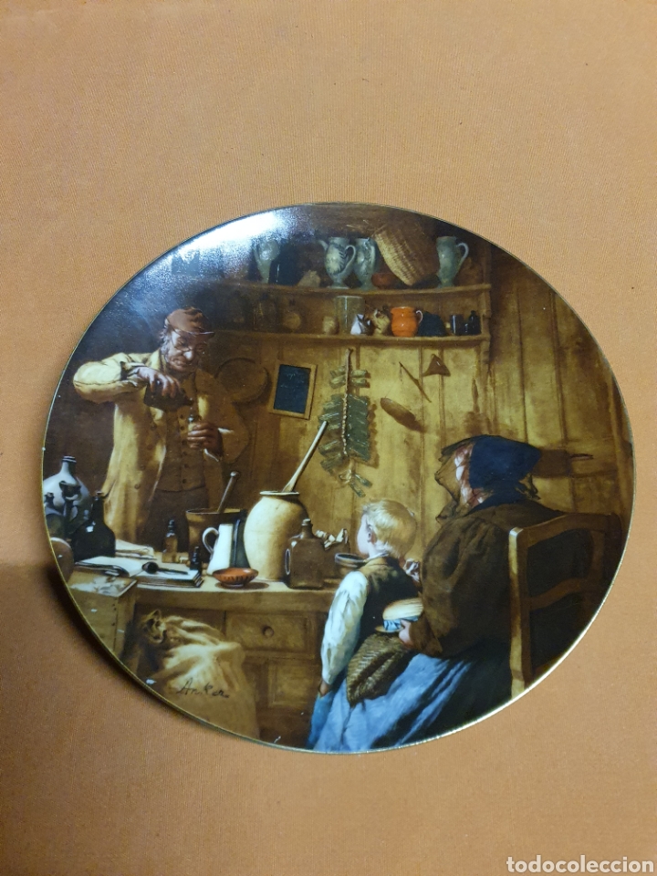 Antig&uuml;edades: Plato Porcelana colecci&oacute;n - Foto 1