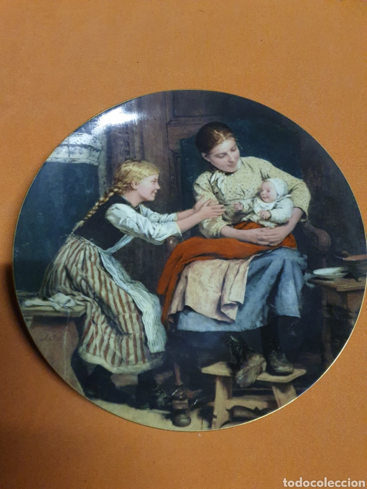 Antig&uuml;edades: Plato Porcelana colecci&oacute;n - Foto 1