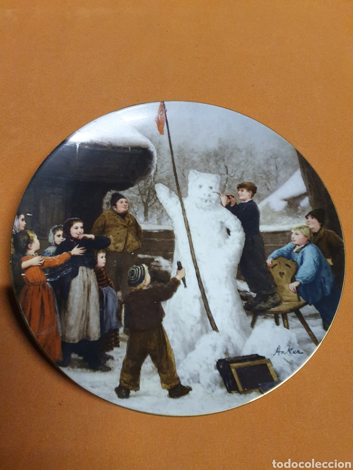 Antig&uuml;edades: Plato Porcelana colecci&oacute;n - Foto 1