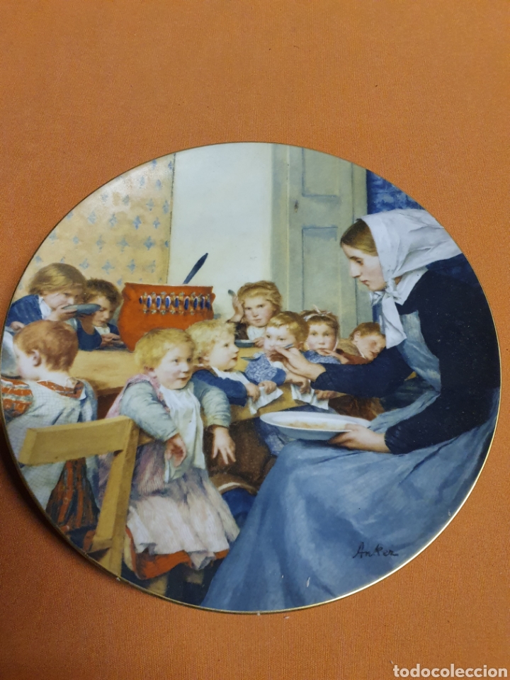 Antig&uuml;edades: Plato Porcelana colecci&oacute;n - Foto 1