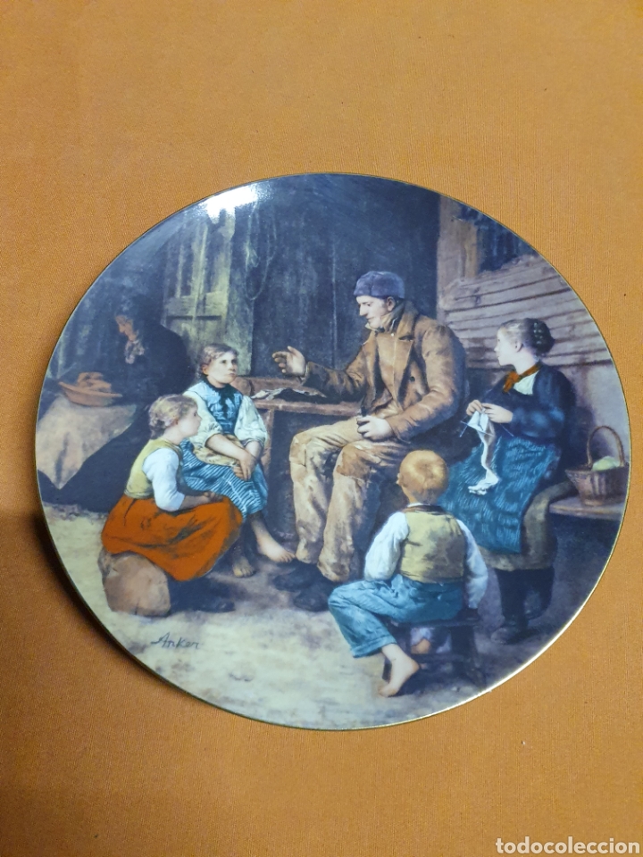 Antig&uuml;edades: Plato Porcelana colecci&oacute;n - Foto 1