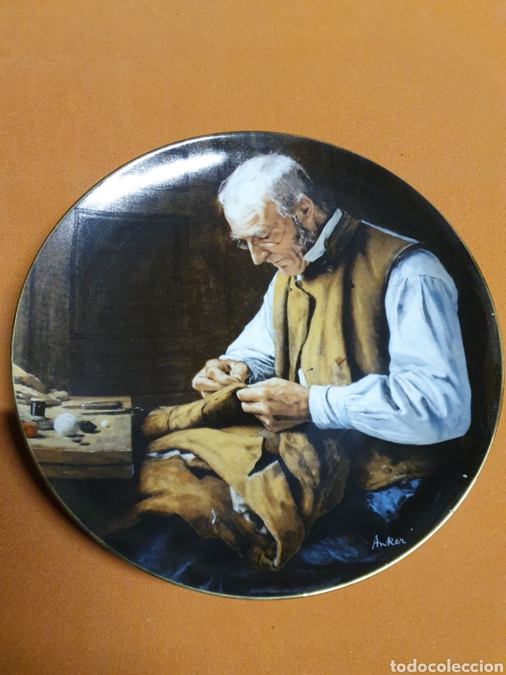 Antig&uuml;edades: Plato Porcelana colecci&oacute;n - Foto 1