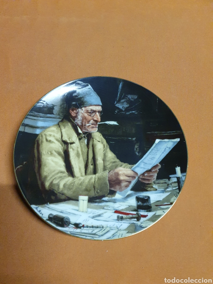Antig&uuml;edades: Plato Porcelana - Foto 1
