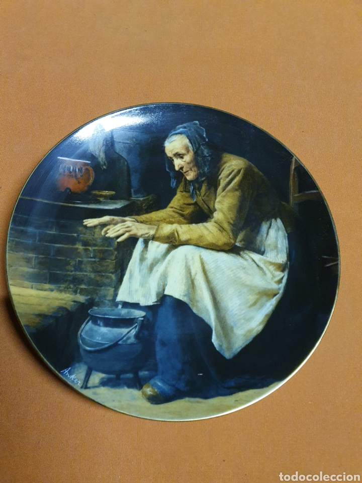 Antig&uuml;edades: Plato Porcelana - Foto 1