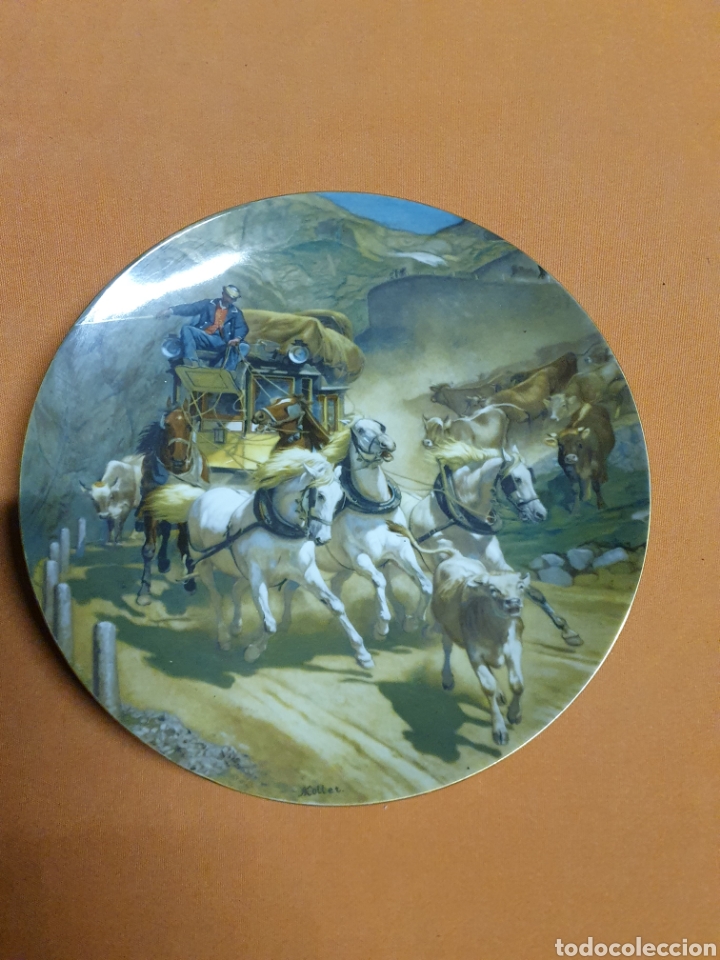 Antig&uuml;edades: Plato Porcelana - Foto 1