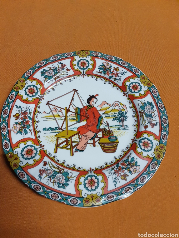Antig&uuml;edades: Plato Porcelana - Foto 1