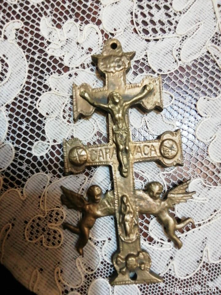 Antig&uuml;edades: CRUZ DE CARAVACA. 11CM (RfM-12/e) - Foto 1