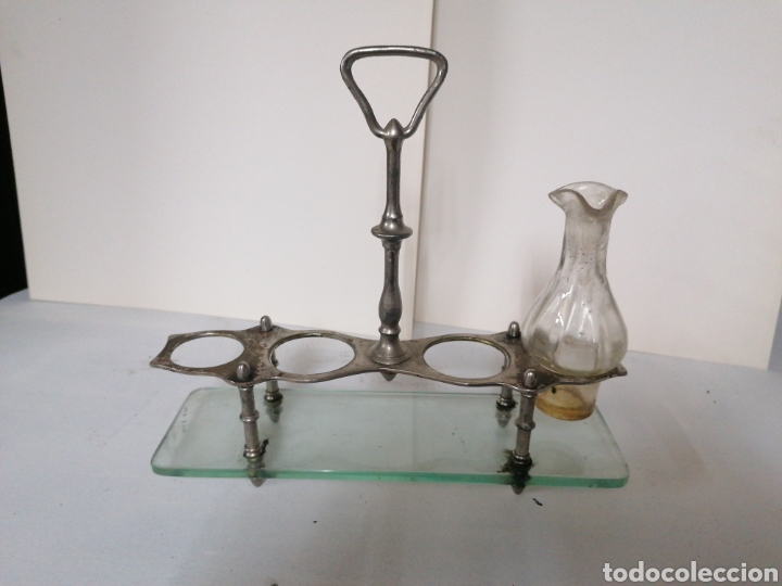 Antig&uuml;edades: Vinajera para 4 botellas - Foto 1