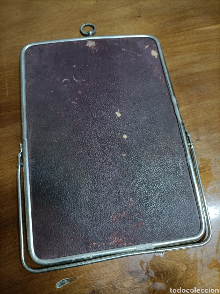 Antig&uuml;edades: Espejo de mesa. 27 x 19 cms - Foto 3