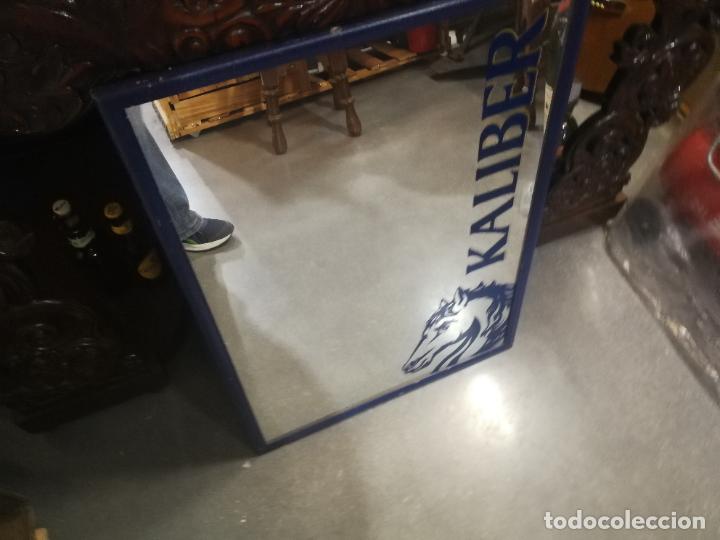 Antig&uuml;edades: BELLO ESPEJO DE PUBLICIDAD KALIBER - Foto 6