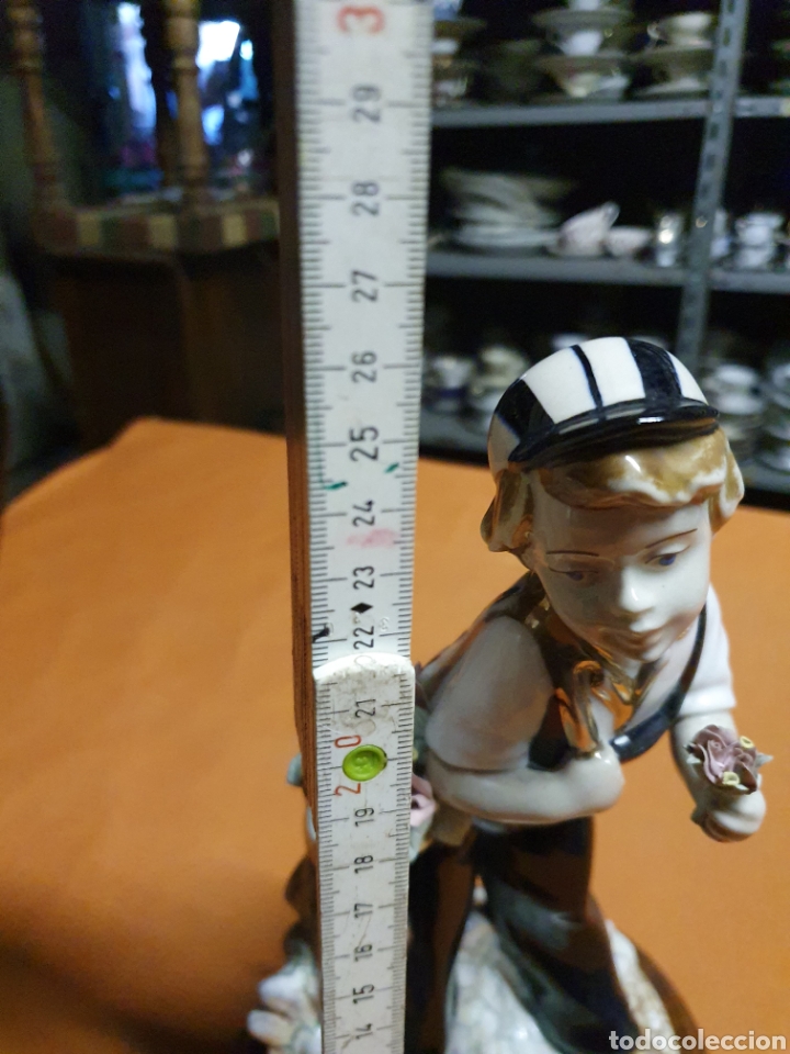 Antig&uuml;edades: Figura Porcelana - Foto 3