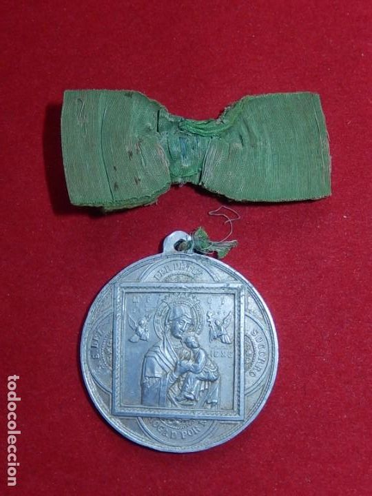 Antig&uuml;edades: Lote de 7 medallas religiosas. - Foto 4
