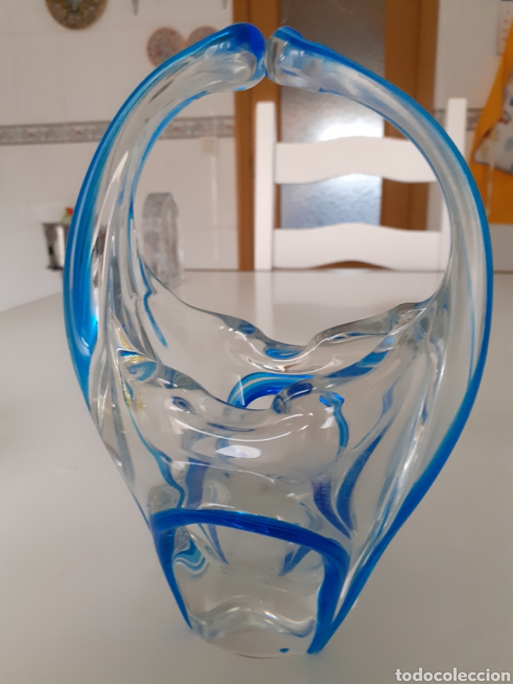 Antig&uuml;edades: Cenicero centro de mesa cristal de Murano - Foto 2