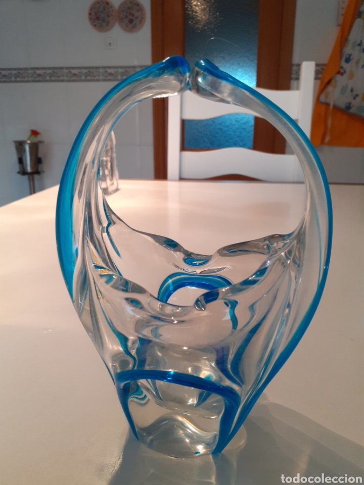 Antig&uuml;edades: Cenicero centro de mesa cristal de Murano - Foto 1