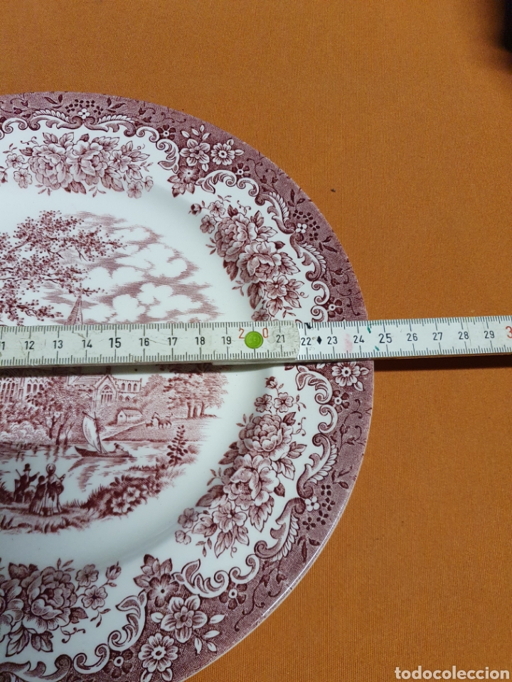Antig&uuml;edades: Plato Porcelana - Foto 2