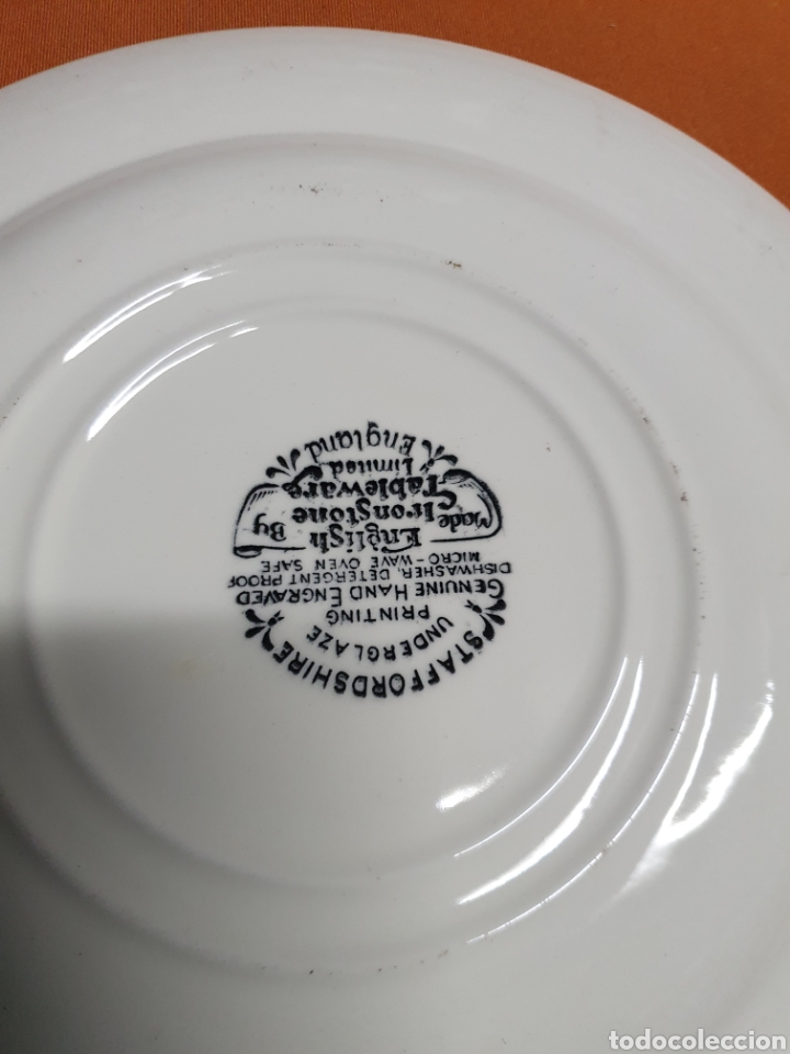 Antig&uuml;edades: Plato Porcelana - Foto 3