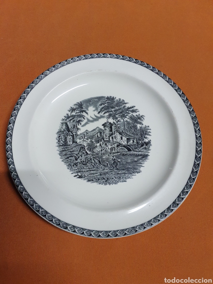 Antig&uuml;edades: Plato Porcelana - Foto 1