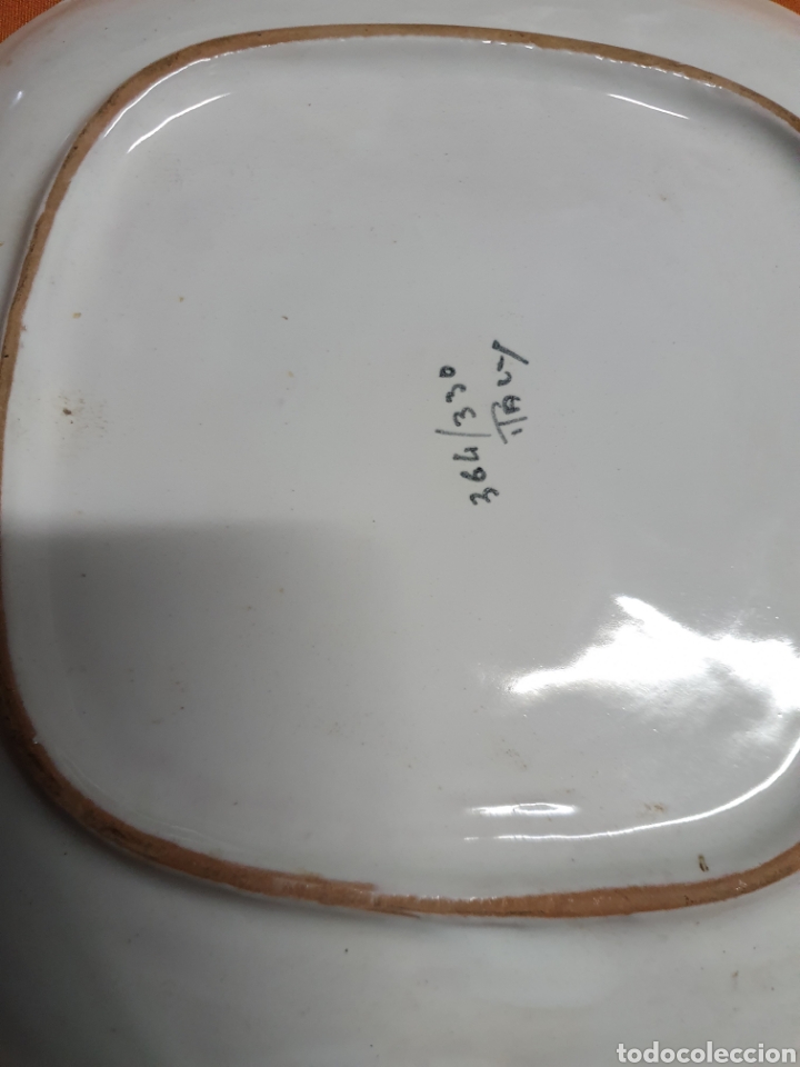 Antig&uuml;edades: Plato Porcelana - Foto 3