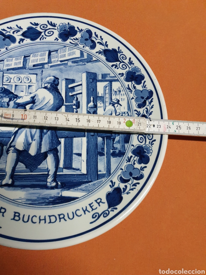 Antig&uuml;edades: Plato Porcelana - Foto 2