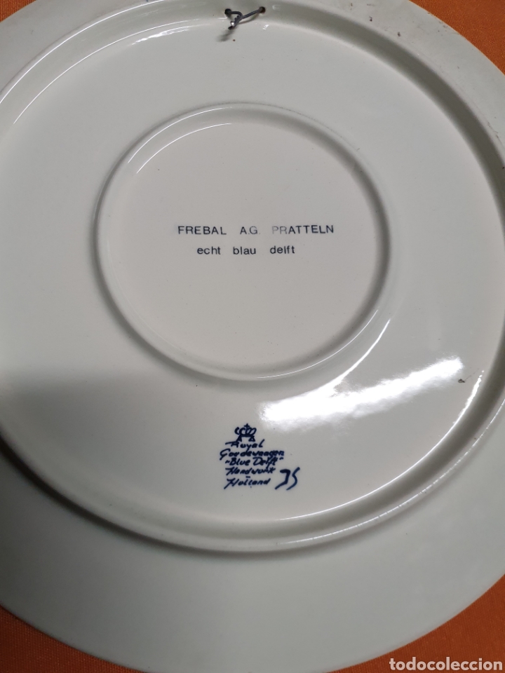 Antig&uuml;edades: Plato Porcelana - Foto 3