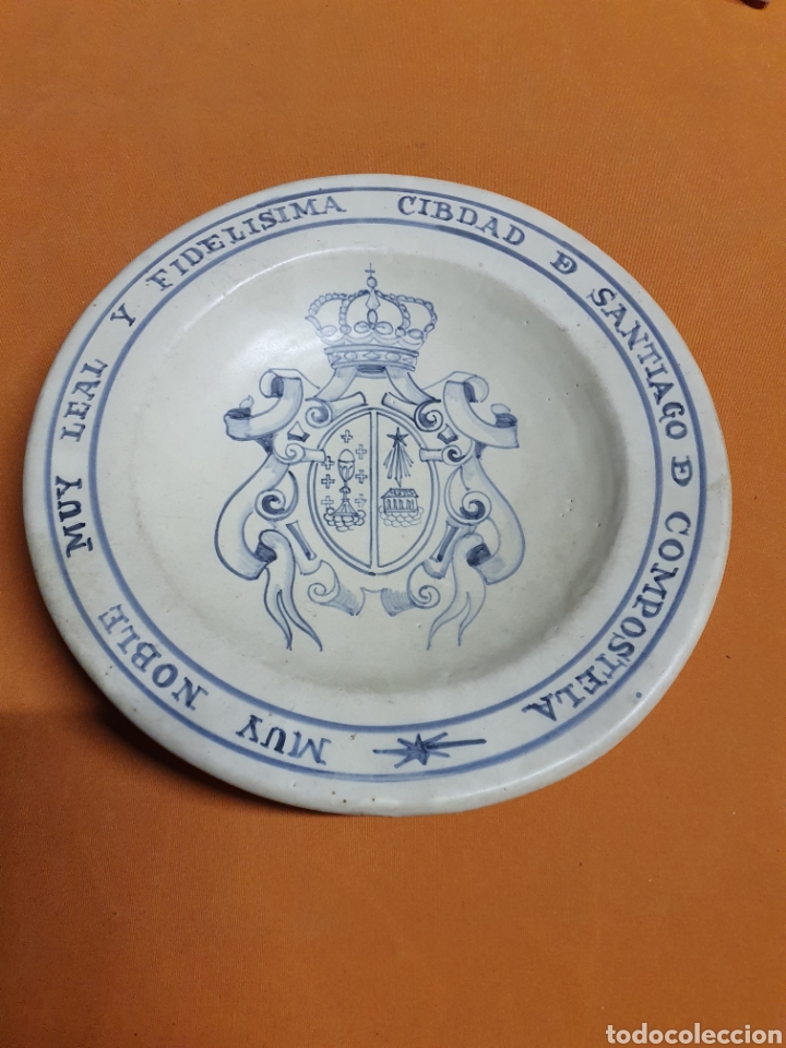 Antig&uuml;edades: Plato Porcelana - Foto 1