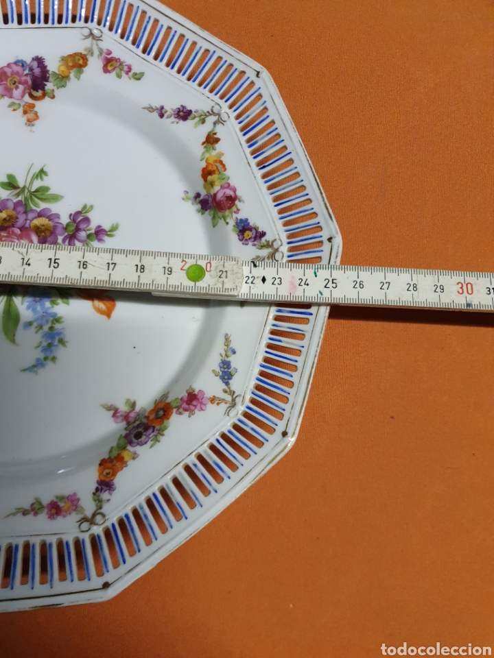 Antig&uuml;edades: Plato Porcelana - Foto 2