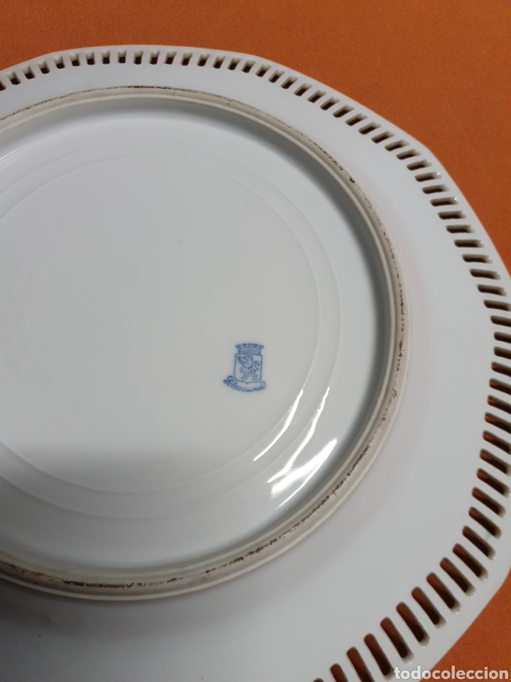 Antig&uuml;edades: Plato Porcelana - Foto 3